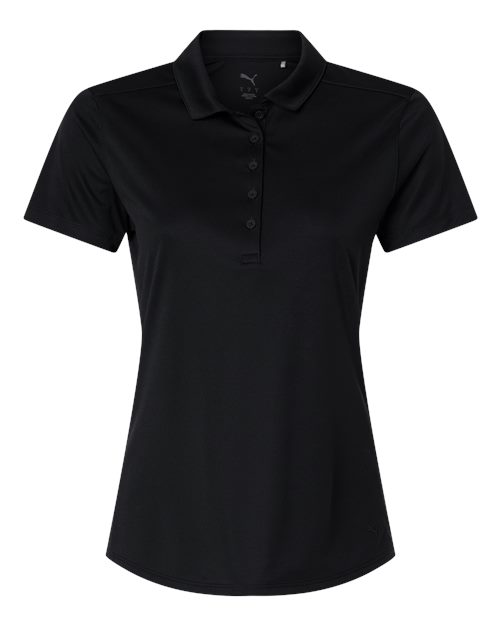 Puma Golf 629944, Womens Pure 2.0 Polo, Puma Black