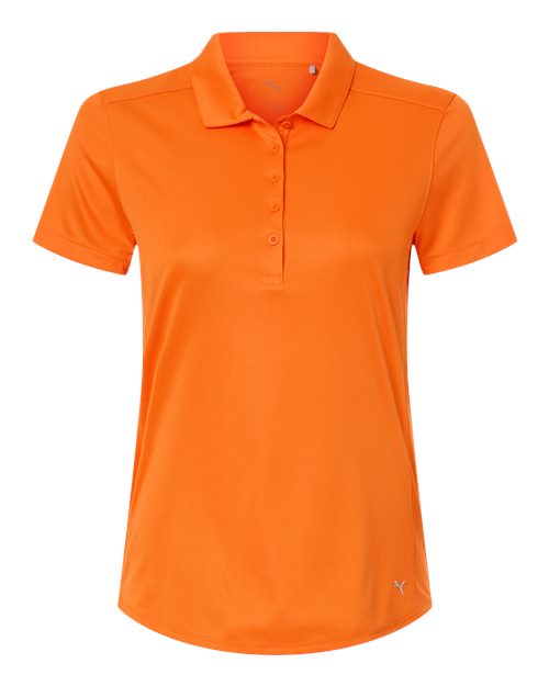 Puma Golf 629944, Womens Pure 2.0 Polo, Rickie Orange