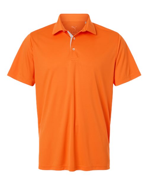 Puma Golf 629948, Men's Pure 2.0 Polo, Rickie Orange