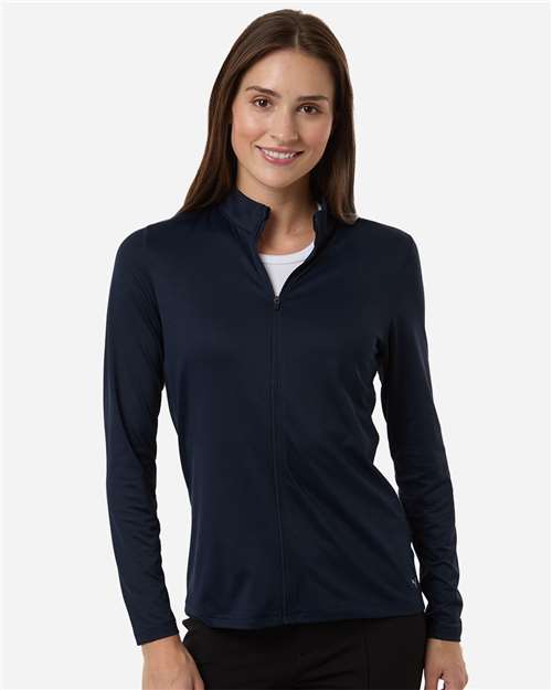 Puma Golf 631052, Women's Icon 2.0 Full-zip, Deep Navy