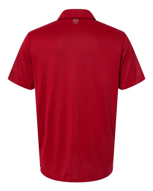 Puma Golf 631055, Men's Icon Polo 2.0, Strong Red