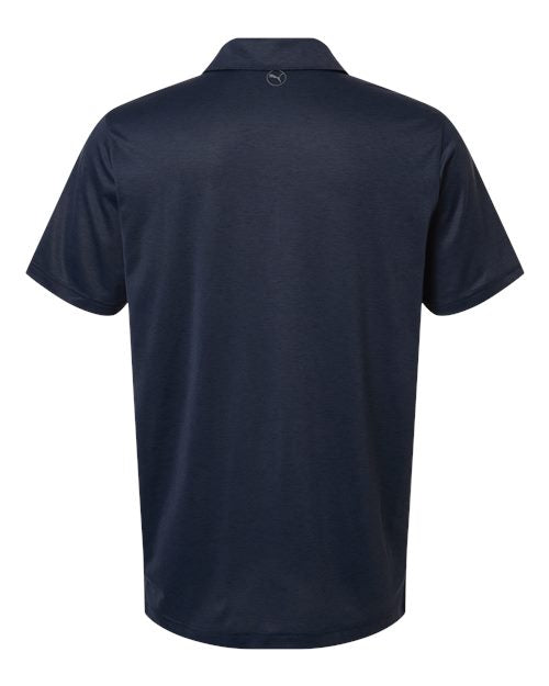 Puma Golf 631057, Men's Icon Heather Polo 2.0, Deep Navy Heather