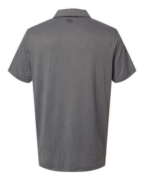 Puma Golf 631057, Men's Icon Heather Polo 2.0, Slate Sky Heather