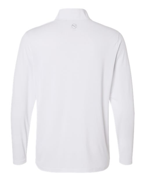 Puma Golf 631059, Men's Icon 2.0 Quarter-zip, White Glow