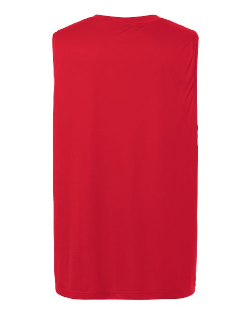 Team 365 TT115, Unisex Zone Performance Reversible Jersey, Sport Red/ White
