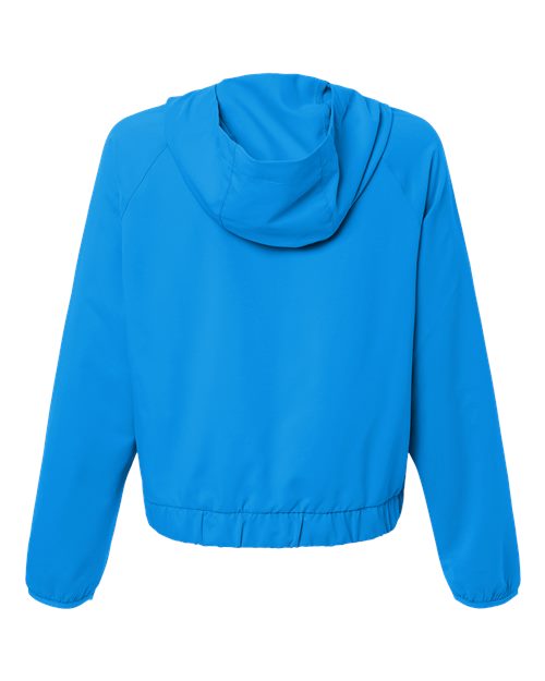 CORE365 CE520LW, Women's Ultrauvp Shoreline Long Sleeve Hooded Pullover, Electric Blue