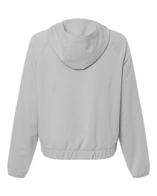 CORE365 CE520LW, Women's Ultrauvp Shoreline Long Sleeve Hooded Pullover, Platinum