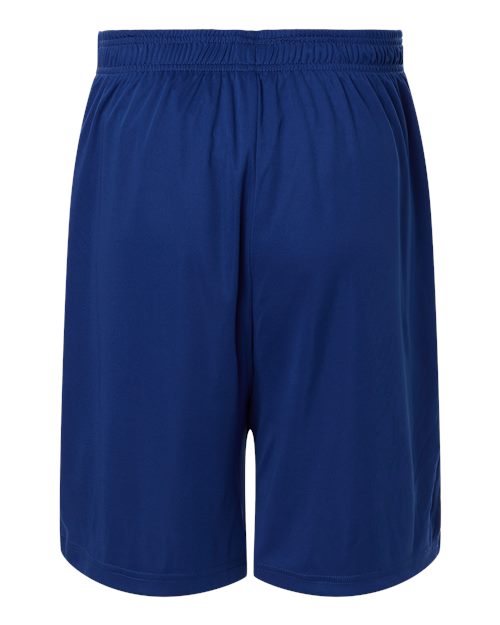 Team 365 TT115B, Unisex Zone Performance Reversible Shorts, Sport Royal/ White