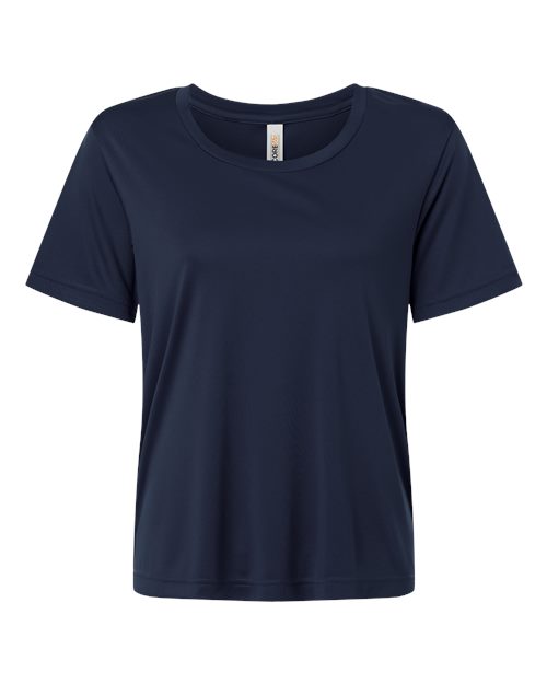 CORE365 CE10W, Women's Capital Performance T-shirt, Classic Navy