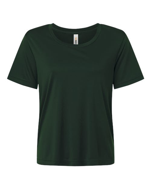 CORE365 CE10W, Women's Capital Performance T-shirt, Forest