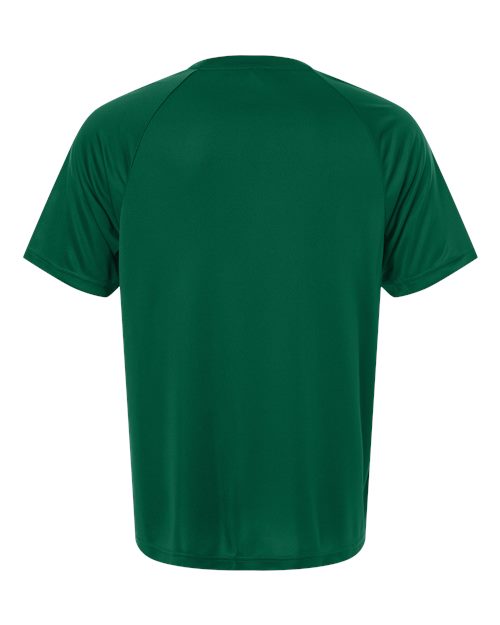 Team 365 TT11HN, Men's Zone Performance Henley, Sport Forest