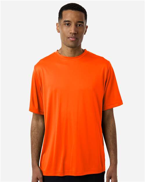 CORE365 CE10, Unisex Capital Performance T-shirt, Safety Orange