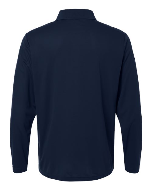 CORE365 CE108L, Men's Nova Performance Long Sleeve Pique Polo, Classic Navy