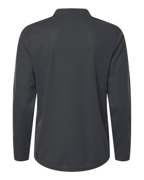 CORE365 CE108LW, Women's Nova Performance Long Sleeve Pique Polo, Carbon