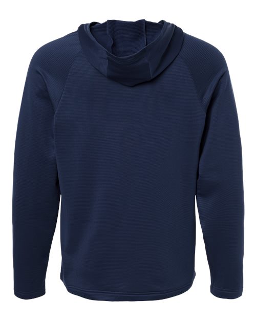 Team 365 TT200, Men's Qualify Quarter-zip Hooded Pullover, Sport Dark Navy