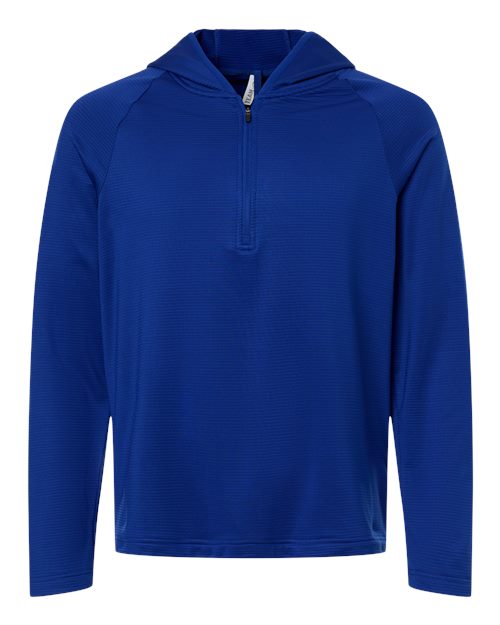 Team 365 TT200, Men's Qualify Quarter-zip Hooded Pullover, Sport Royal