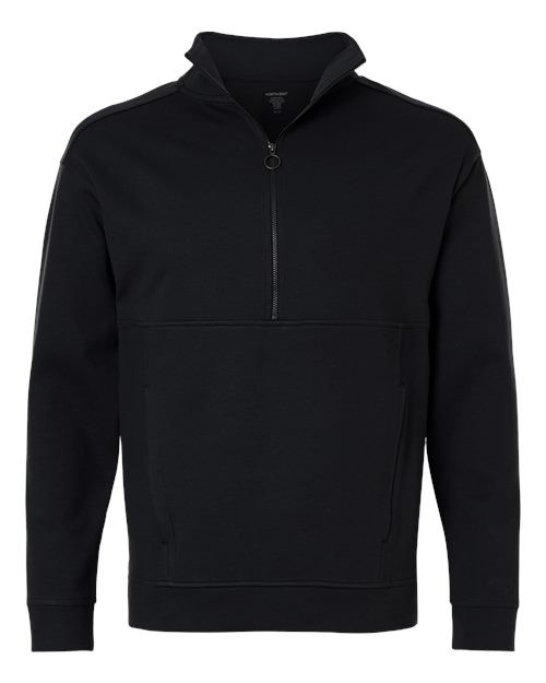 North End NE220, Men's Mantra Half-zip Ottoman Pullover, Black