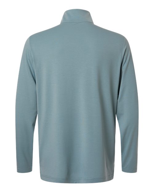 North End NE405, Men's Jaq Stretch Performance Quarter-zip, Opal Blue/ Carbon