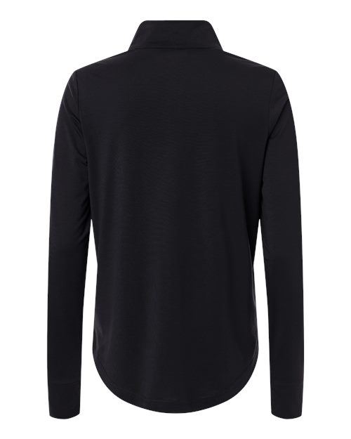North End NE405W, Women's Jaq Stretch Performance Quarter-zip, Black/ Carbon