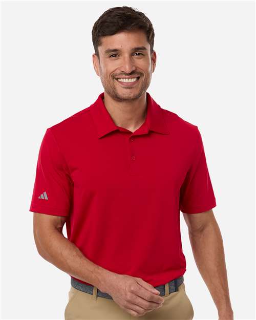 Adidas A514, Men's Ultimate365 Solid Polo, Power Red