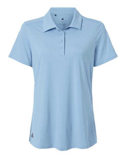 Adidas A515, Women's Ultimate365 Solid Polo, Clear Sky