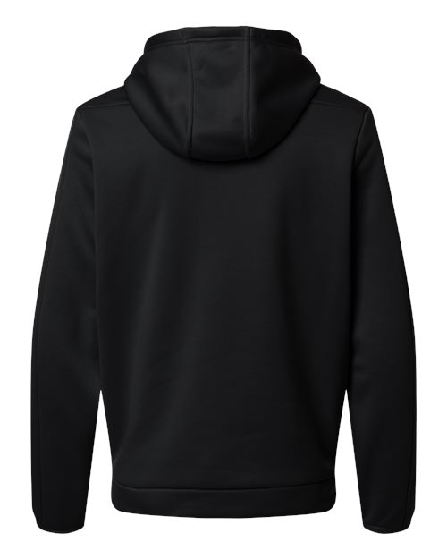 Under Armour 6010886, Men's Armour Fleece Pro Hooded Full-zip, Black/ White