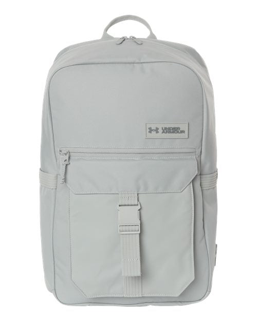 Under Armour 1384462, Triumph Campus Backpack, Titanium/ Titanium/ Clay Green