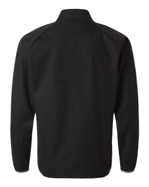 Adidas A2027, Men's Ultimate365 Wind Quarter-zip Pullover, Black
