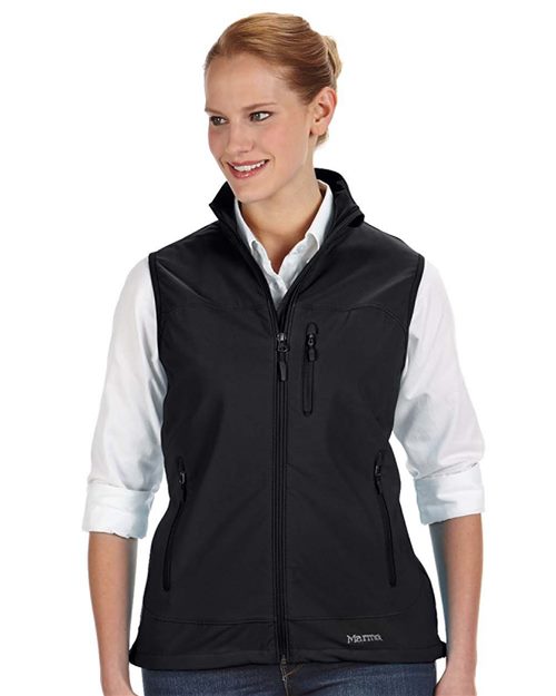 Women's Tempo Vest - - 13687 670D1 98220 CA New ab Full-Zips Jackets Marmot New AB Outerwear Performance Pockets Polyester Spandex Vests Visible Logos Water Resistant Womens Zips