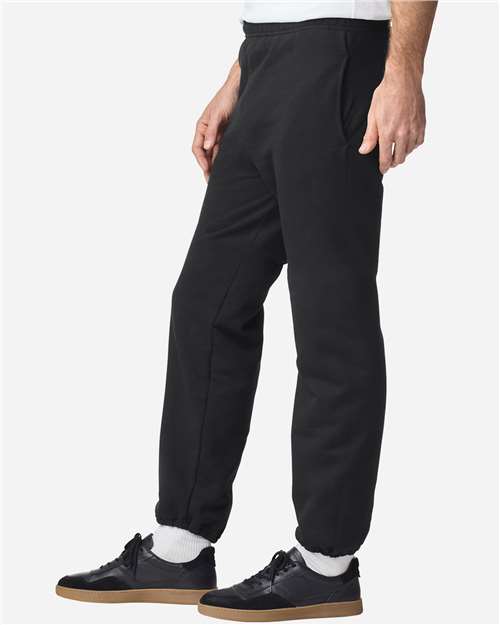 Gildan 18100, Unisex Heavy Blend Pocket Sweatpants, Black