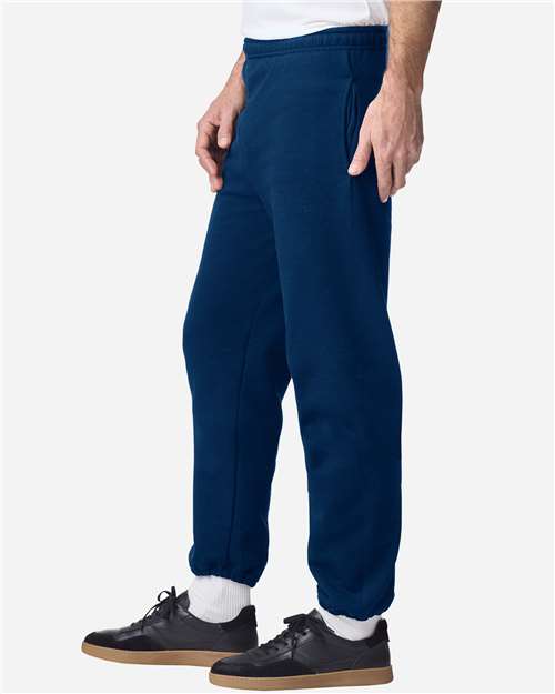 Gildan 18100, Unisex Heavy Blend Pocket Sweatpants, Navy