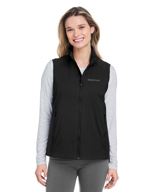 Women's Novus LT Insulated Vest - - 13828 704D1 Activewear Adjustable CA New ab Explore Corporate Explore Corporate Business Professional Explore Corporate Uniforms Full-Zips M15536 Marmot New AB Nylon Outerwear Packables Pockets Recycled Vests Visible Logos Water Resistant Womens