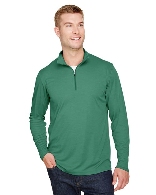 Men's Zone Sonic Heather Performance Quarter-Zip Pullover - - 13900 3-3.9 oz 701D9 AB Exclusive Brands Activewear Back to School 2025 CA CA New ab Long Sleeves Mens & Unisex Moisture-Management New AB Performance Polos & Knits Polyester - 100% Pullovers Quarter-Zips S&S Exclusive Brands Sun/UV Protection Team 365 Tops TT31H Zips