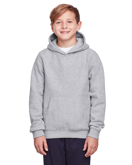 Youth Zone HydroSport™ Heavyweight Hooded Sweatshirt - - 13973 11-11.9 oz 761D9 AB Exclusive Brands CA New ab Fleece Fleece - Core - Hood Hooded Media Pocket New AB Pullovers S&S Exclusive Brands Safety Sweatshirts & Fleece Team 365 Tops TT96Y Youth