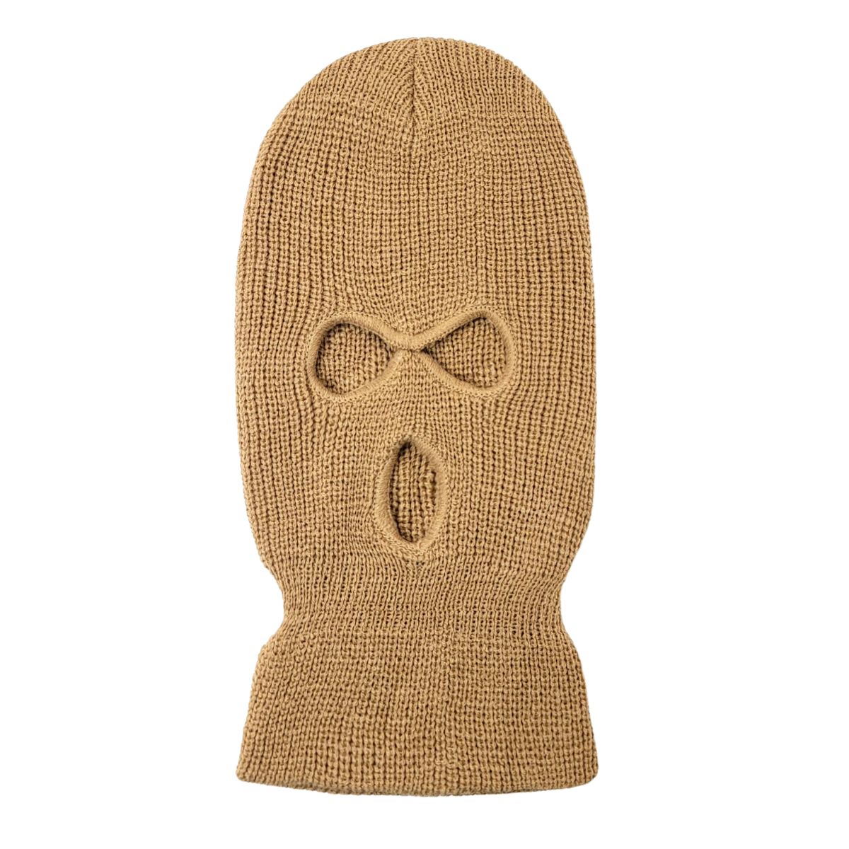 3 Hole Balaclava - JF3, Multi-Coloured Khaki OSFA