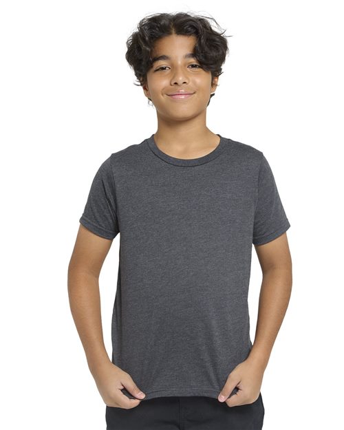 Youth Epic CVC T-Shirt - - 14056 4-4.9 oz 814E0 CA New ab Cotton Crewneck New New AB Polyester Preshrunk Short Sleeves Sustainable Materials Sustainable Styles T-Shirts T-Shirts - Premium T1001B Tear Away Threadfast Apparel Tops Youth