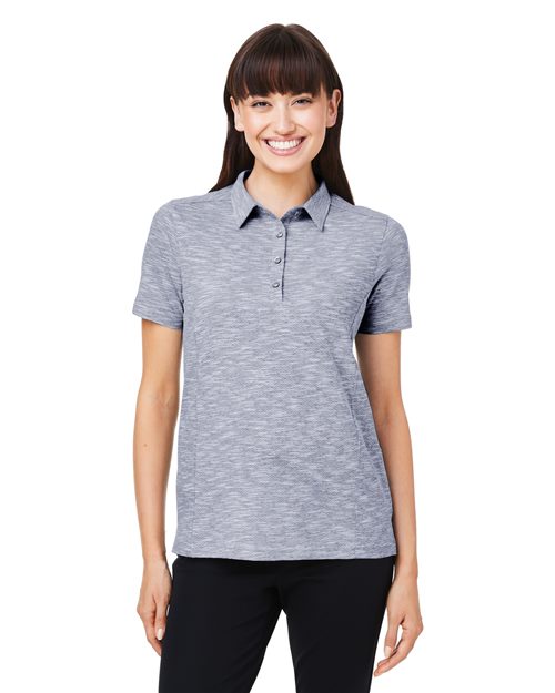 Women's Eclipse Jacquard Polo - - 14110 167D3 2025 Polo Guide 2025 Polo Guide Activewear 2025 Polo Guide Activewear - Athleisure 5-5.9 oz AB Exclusive Brands Antimicrobial CA New ab Cotton Moisture-Management NE115W New New AB North End Performance Polos Polos & Knits Polyester Recycled Short Sleeves Side Seams Sport Shirts Tops Womens