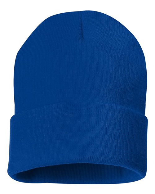 12" Solid Cuffed Beanie - - 1411 - Toronto Screen Printing- Color