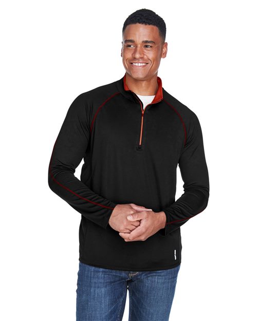 Men's Radar Performance Quarter-Zip Pullover - - 14152 147D3 4-4.9 oz 88187 AB Exclusive Brands Activewear Antimicrobial CA New ab Industrial & Workwear Industrial & Workwear - Office Long Sleeves Mens & Unisex Moisture-Management New AB North End Performance Polos & Knits Polyester - 100% Pullovers Quarter-Zips S&S Exclusive Brands Sun/UV Protection Tops Zips