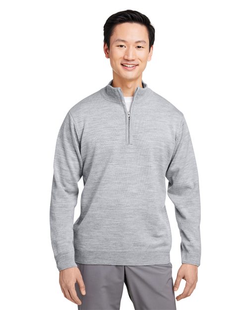 Unisex Pilbloc™ Quarter-Zip Pullover Sweater - - 14196 12-12.9 oz 233B9 AB Exclusive Brands CA New ab Harriton Knit Long Sleeves M421 Mens & Unisex New AB Polos & Knits Pullovers Quarter-Zips Sweaters Tops