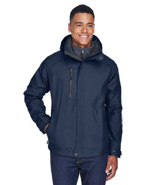 Men's Caprice 3-in-1 Jacket with Soft Shell Liner - - 14297 146D3 88178 AB Exclusive Brands CA New ab Hooded Jackets Mens & Unisex New AB North End Outerwear Performance Polyester - 100% Rain Coats Restaurant & Hospitality Restaurant & Hospitality Branded Merch S&S Exclusive Brands Thermals UG Playbook UG Playbook Restaurant & Hospitality UG Playbook Restaurant & Hospitality Gifting Waterproof
