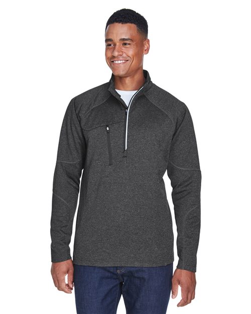 Men's Catalyst Performance Fleece Quarter-Zip Pullover - - 14302 145D3 7-7.9 oz 88175 AB Exclusive Brands CA New ab Long Sleeves Mens & Unisex Moisture-Management New AB North End Performance Pockets Polos & Knits Pullovers Quarter-Zips S&S Exclusive Brands Tops Zips