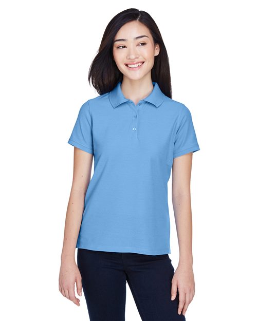 Women's Blend-Tek™ Polo - - 14451 Wine M 208B9 AB Exclusive Brands Antimicrobial CA New ab Harriton M280W Moisture-Management New AB Performance Polos Polos & Knits S&S Deep Deals S&S Exclusive Brands Short Sleeves Side Seams Sport Shirts Sun/UV Protection Tops Womens