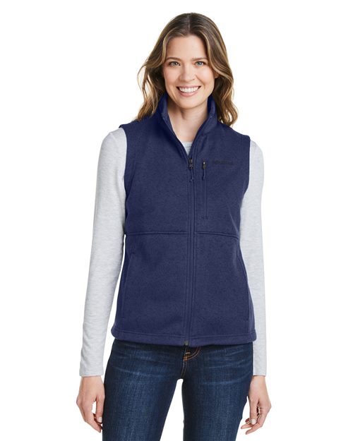 Women's Dropline Vest - - 14659 690D1 CA New ab Fleece Full-Zips Jackets M13225 Marmot New AB Outerwear Pockets Polyester - 100% Vests Visible Logos Womens Zips