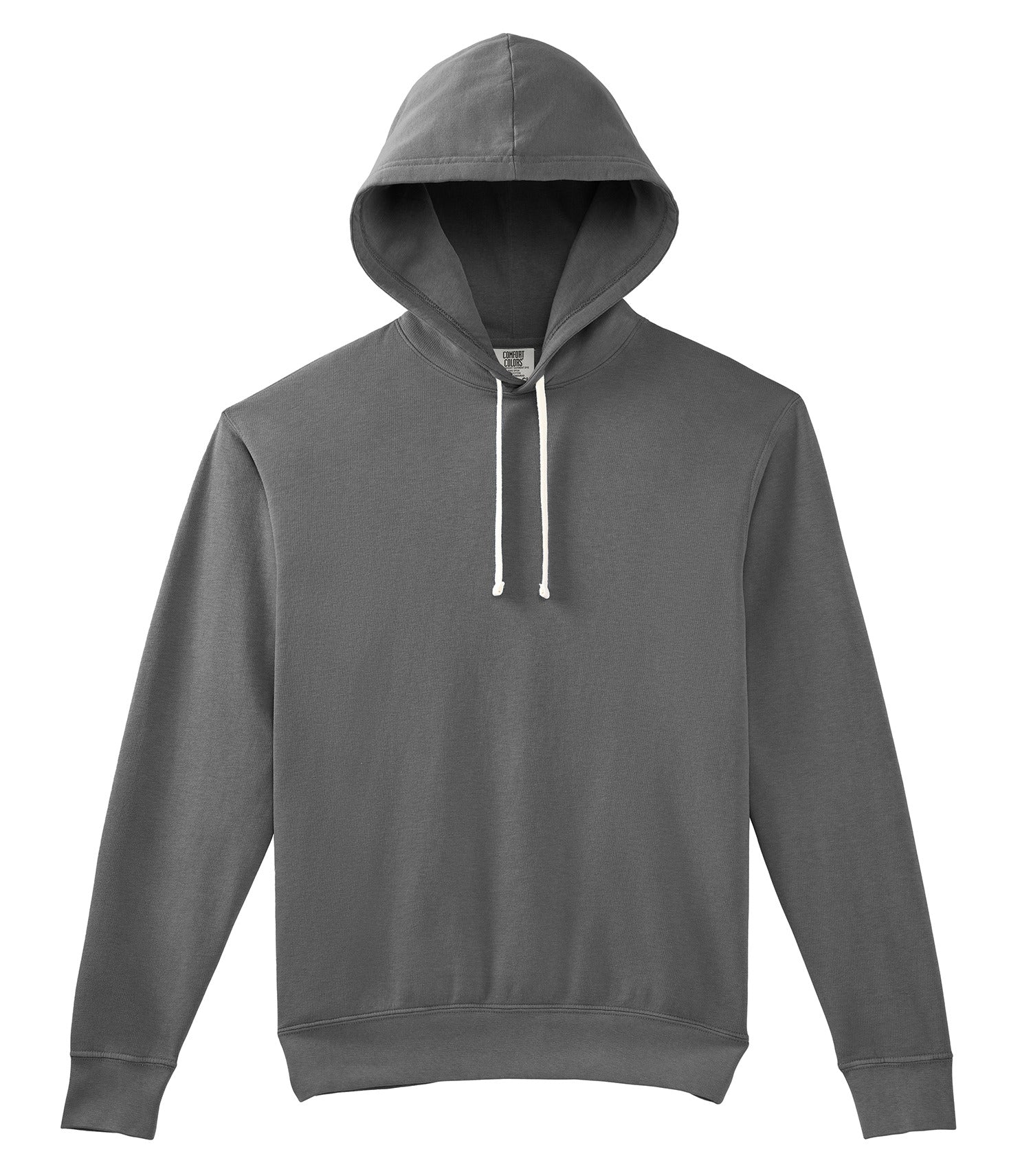 ComfortColors - COMFORT COLORS® LIGHTWEIGHT FLEECE HOODIE. - 1467 Pepper 1467 ComfortColors