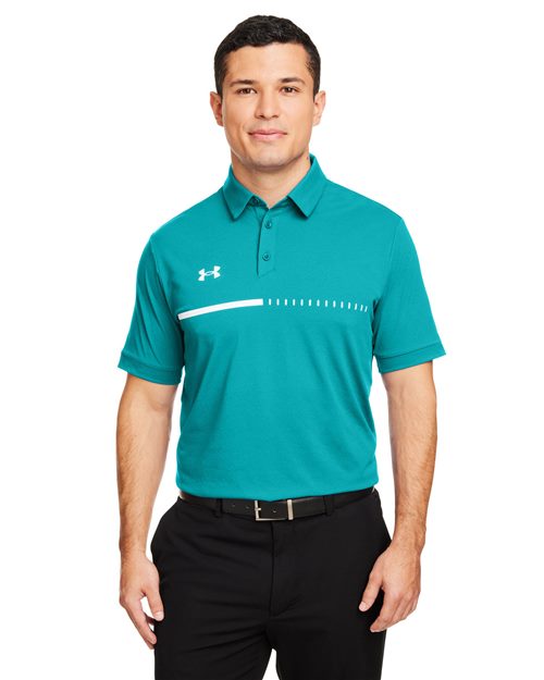 Men's Title Polo - - 14813 132E2 1370359 4-4.9 oz AB Retail Exclusive Brands Antimicrobial Apparel CA New ab Mens & Unisex Moisture-Management New AB Performance Polos Polos & Knits Polyester Polyester - 100% S&S Exclusive Brands Short Sleeves Sport Shirts Tops Under Armour Visible Logos