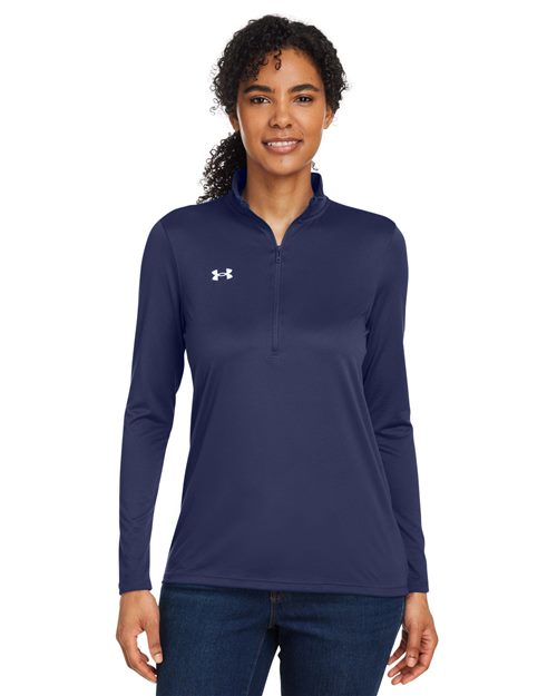 Women's Team Tech™ Half-Zip Pullover - - 14823 1376862 152E2 4-4.9 oz AB Retail Exclusive Brands Activewear Apparel Back to School 2025 CA CA New ab Get the Look - Under Armour - 4 Long Sleeves Moisture-Management New AB Performance Polos & Knits Polyester Polyester - 100% Pullovers Quarter-Zips Recycled S&S Exclusive Brands Say Yes to S&S Tops Under Armour Visible Logos Womens Zips
