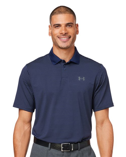Men's 3.0 Striped Perf Polo - - 14983 1377376 160E2 AB Retail Exclusive Brands Activewear Apparel CA New ab Explore Industrial & Workwear Explore Industrial & Workwear - Office Mens & Unisex Moisture-Management New AB Performance Polos Polos & Knits Polyester Recycled S&S Exclusive Brands Short Sleeves Snag Resistant Spandex Sport Shirts Stars & Stripes Stripes Sun/UV Protection Tops UG Playbook UG Playbook - Industrial & Workwear Gifting UG Playbook Industrial & Workwear Under Armour Visible Logos