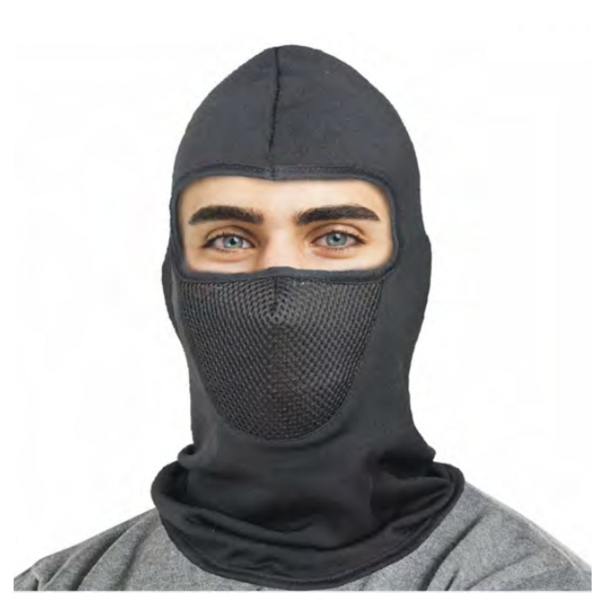 Thermal Face Mask - Wind Proof, SMU011, Black