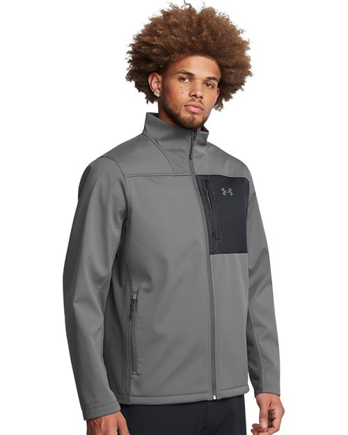 Men's ColdGear® Infrared Shield 2.0 Jacket - - 15338 1371586 138E2 9-9.9 oz AB Retail Exclusive Brands Adjustable Apparel CA New ab Drawstring Full-Zips Jackets Mens & Unisex New AB Outerwear Pockets Polyester Polyester - 100% S&S Exclusive Brands Under Armour Water Resistant Windbreakers Zips
